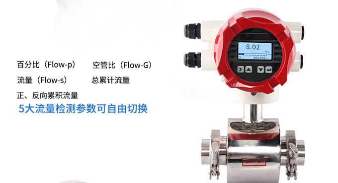 DN300污水电磁流量计